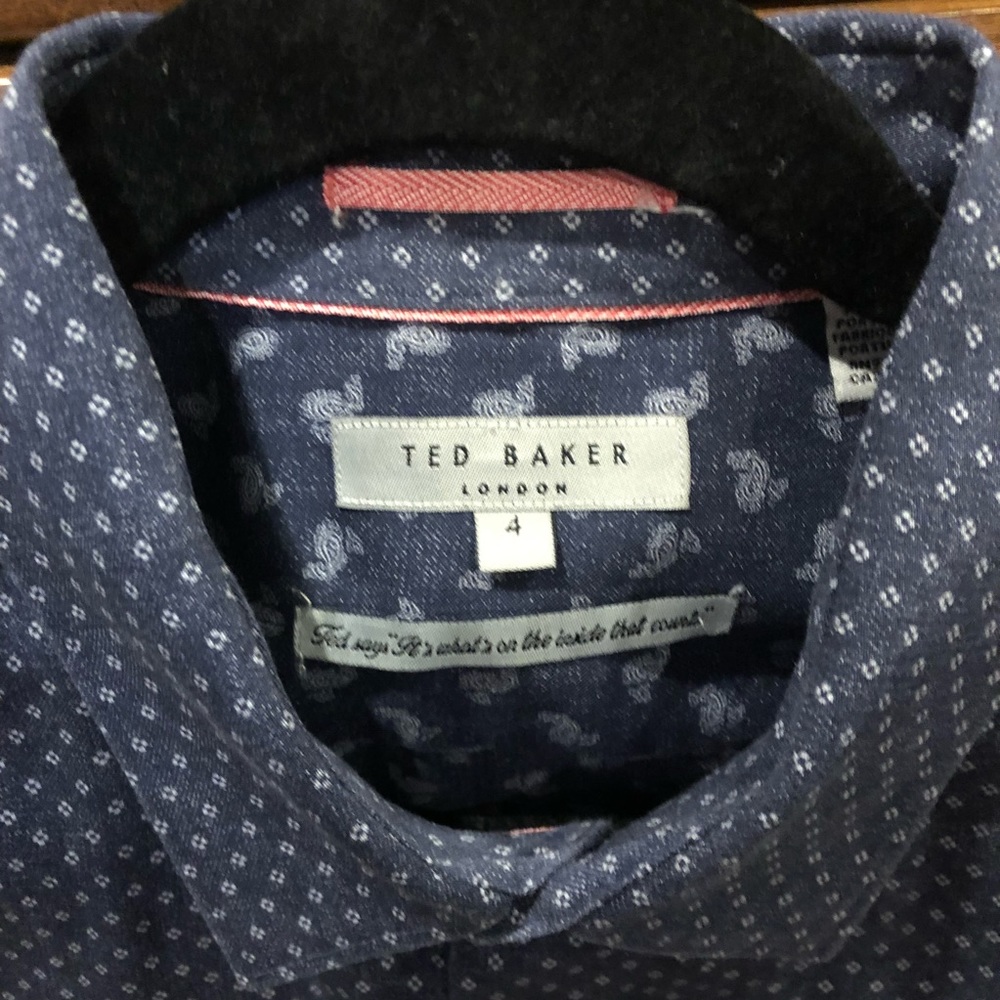 Ted Baker Men’s shirt. Size 4